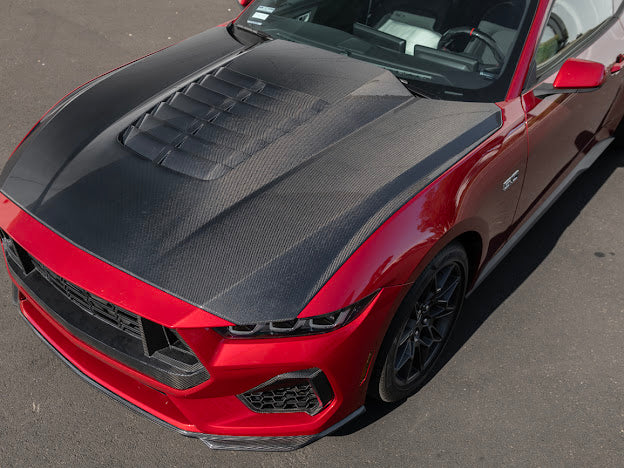 2024-UP MUSTANG S650 | GT500 PACKAGE FRONT VENTED HOOD
